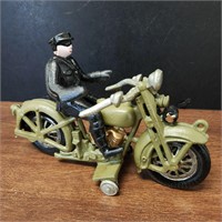 Xonex Harley Davidson Motorcycle Cop Cast Iron