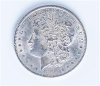 Coin 1890 Morgan Silver Dollar Brilliant Unc.