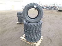 Unused 12-16.5 Skid Steer Tires (QTY 4)