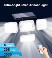 Outdoor Solar Motion Sensor Lights - Dual Sensor