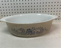 Vintage Homestead Pyrex Casserole Dish