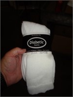 3 PR DIABETIC SOCKS SZ 10-13