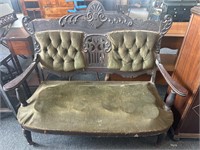 Antique settee