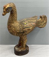 Ethnographic Ceremonial Wood Bird Sculpture