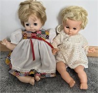 Lot of 2 Midcentury Dolls
Not only are the dolls