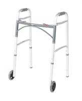 Drive Medical Deluxe Two Button Folding Walker