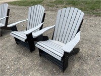 2 Adirondack Polywood Chairs