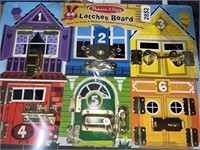 MELISSA AND DOUG LATCHES BOARD