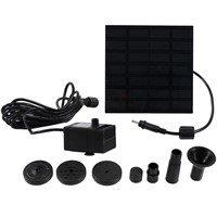 20 in. Lift 40 GPH Solar Fountain Pump Kit