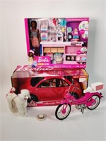 Barbie: VW Bug, Cake Decorating, Dog & Moped