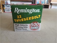 Remington 22 thunderbolt 500 rounds 22 long r
