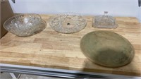 Glassware & pizza stone
