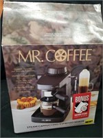 Mr coffee cappuccino and expresso machine/NIB