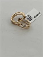 10KT Yellow Gold Woman's Earrings