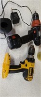 Black and Decker cordless drill works dual