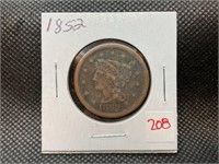 1852 LARGE CENT