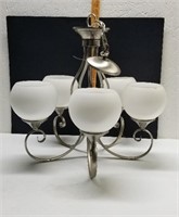 5 Light Hanging Fixture 22in tall