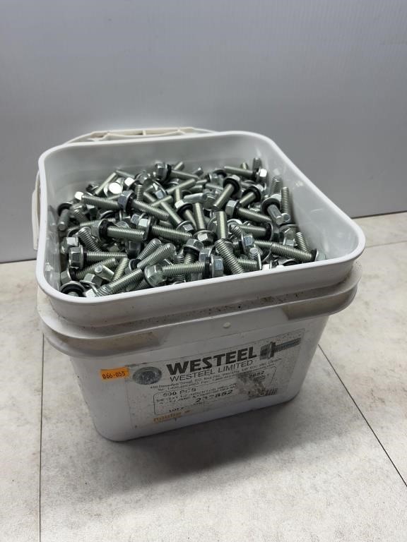 Qty of 3/8 x 1-1/2 bin bolts - approx 50lbs