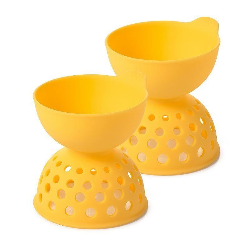 OXO Good Grips 2 pc. Egg Poacher Set  Yellow