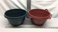 C6) TWO BRAND NEW PLANTERS