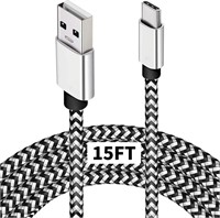 DEEGO USB Type C Charger Cable,15FT Long USB C Cab