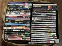 BOX OF DVD MOVIES INCLUDING CLICK, SPECIAL OPS,