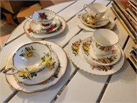 Tea Cup and Dessert Plate Lot
