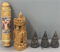 Ethnographic Carvings Lot Collection