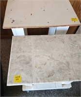2 Homemade Tables