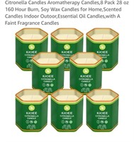 Citronella Candles Aromatherapy Candles,8 Pack 28