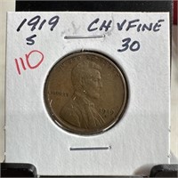 1919-S WHEAT PENNY CENT