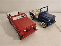 Vintage Tonka Jeeps