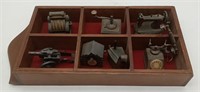 (P) Antique finished assorted pencil Sharpeners
