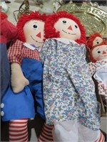 PAIR OF LARGE RAGGADY ANN AND ANDY DOLLS