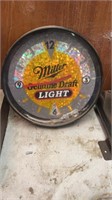 Miller Light clock