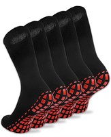 ($39) NOVAYARD 5 Pairs Non Slip Socks