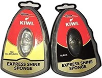 SEALED-Kiwi Express Shoe Shine Sponge.x3