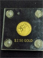 1927 Us Two Half Dollar Gold Piece