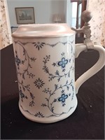 GERMAN LIDDED BEER STEIN TANKARD EDITION ALT