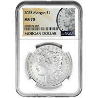 2023 Morgan Silver Dollar NGC MS70