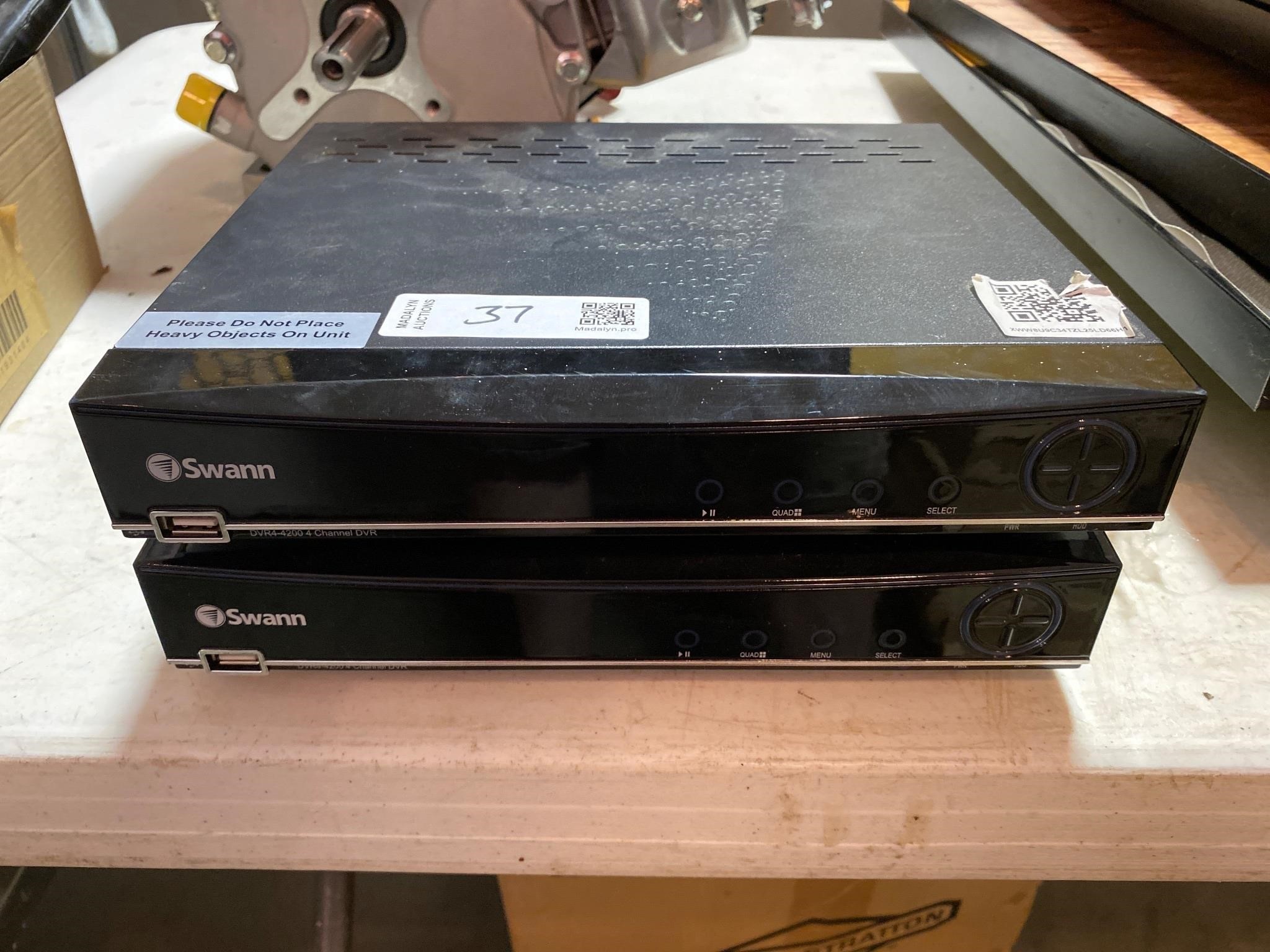 2 Swann 4 Camera DVR's