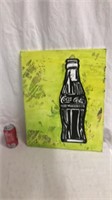 Home made coke sign