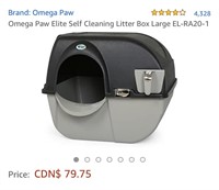 SELF CLEANING LITTER BOX