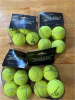Lot of 4 Tennis Balls for Dogs