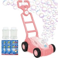 Bubble Machine  Bubble Lawn Mower for toddlers 1-3