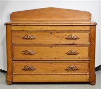 Antique Canadiana Pine Dresser