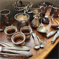 Lot of Misc. Silverplate