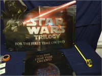 STAR WARS TRILOGY DVD DISPLAY