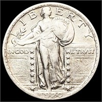 1920 Standing Liberty Quarter CLOSELY
