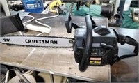 Craftsman 20" gas powered chainsaw